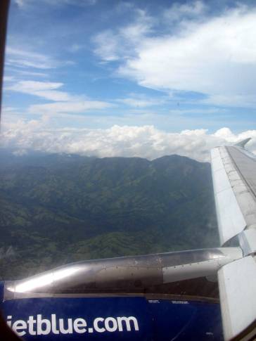 Our first glimpse of Costa Rica!